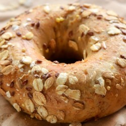 Bagel de avena 